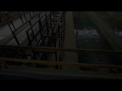 Réservoir de prétraitement de plongée pour la ligne de revêtement en poudre de profils en aluminium