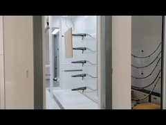 Ligne de revêtement par poudre pour panneaux MDF