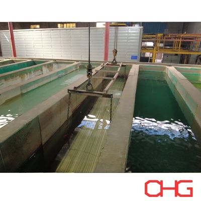 Bon prix Customized Dipping Pretreatment for Aluminum Profiles Powder Coating Line Coating Production Line en ligne