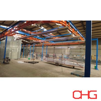 Bon prix La peinture humide personnalisée contrôlée par PLC avec rideaux à eau en ligne