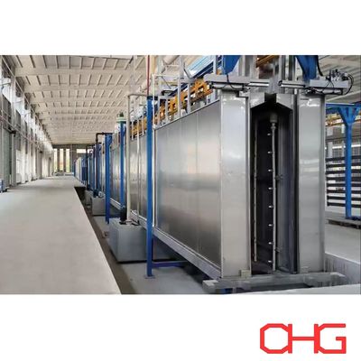 Bon prix Ligne de production de revêtement en poudre pour étagères métalliques avec cabine de pulvérisation en PP en ligne