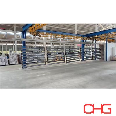 Bon prix Ligne de production automatique de revêtement en poudre pour étagères métalliques en forte demande en ligne