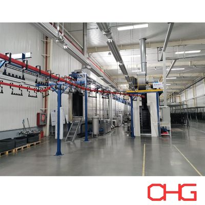 Bon prix Système de convoyeur monorail personnalisable pour la ligne de production de revêtement en poudre en ligne