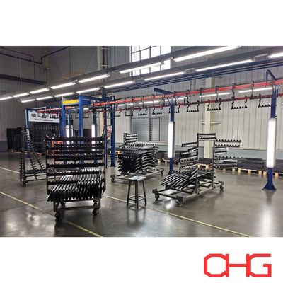 qualité Ligne de revêtement en poudre automobile offrant des performances stables Prétraitement en plusieurs étapes usine
