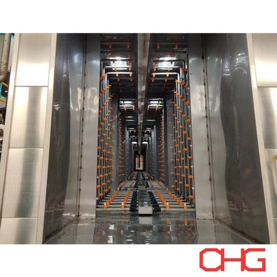 Ligne de production d'électrophorèse sur substrat métallique