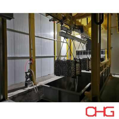 Bon prix Parties structurelles Équipement de pulvérisation Machine de revêtement entièrement automatique Ligne de peinture humide en ligne