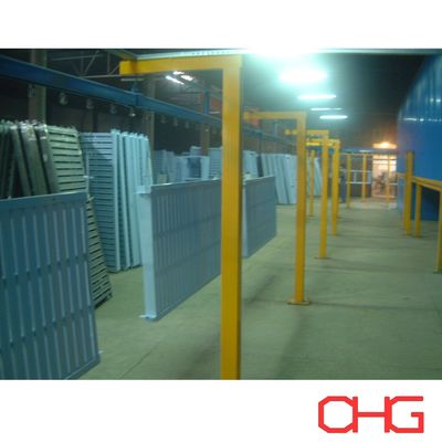 Ligne de revêtement de poudre personnalisée pour les lits d'hôpital pistolet à pulvérisation électrostatique manuel