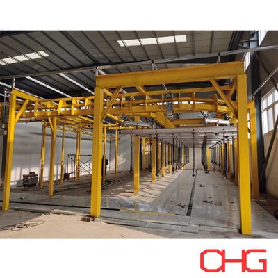 qualité Ligne de peinture liquide, peinture par trempage suivie d'un processus de séchage par égouttement et de refroidissement naturel usine