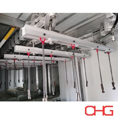qualité Ligne de peinture automatique de matériel pour immerger des cadres emballés sur des pièces structurelles en acier au carbone usine