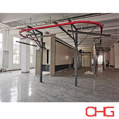 Ligne de production de revêtement en poudre personnalisée pour les panneaux acryliques personnalisée et unité de contrôle PLC