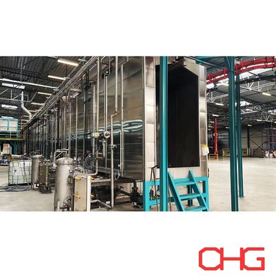 Bon prix Nettoyeur à pulvérisation de la ligne de revêtement industriel en ligne