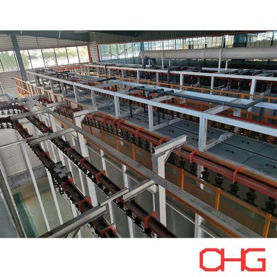 qualité Ligne de production de revêtement en poudre d'équipement de pulvérisation de matériel avec système de convoyeur usine