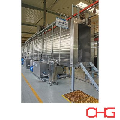 Bon prix Équipement de prétraitement de surface métallique Système de pulvérisation pour la ligne de production de revêtement en poudre en ligne