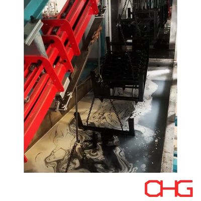 Équipement de prétraitement de plongée de contrôle PLC adapté à la ligne de production de revêtement en poudre