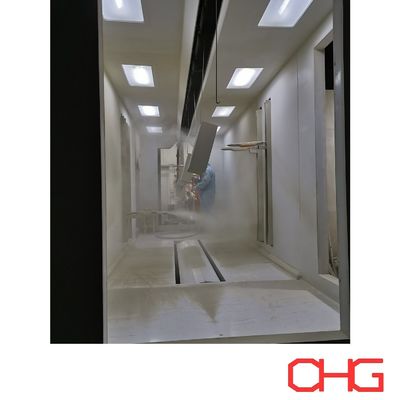 Ligne de production de revêtement en poudre de convoyeur monorail pour système de revêtement