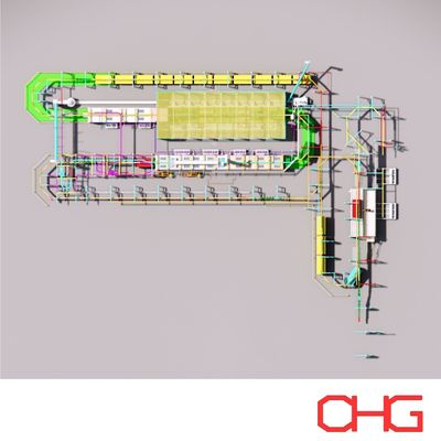 Système de pulvérisation de prétraitement et nettoyage et traitement de surface pour améliorer les performances et le produit de la ligne de revêtement