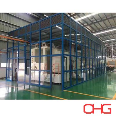 Machine de revêtement en poudre en PVC/acier inoxydable/acier au carbone