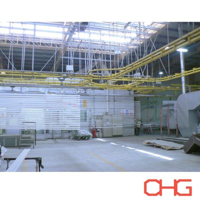 Bon prix Ligne de production de revêtement en poudre de profilés d'aluminium personnalisés avec unité de contrôle PLC en ligne