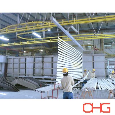 Bon prix Ligne de production professionnelle automatique de revêtement en poudre pour les profilés en aluminium en ligne