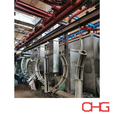 Équipement de pulvérisation matérielle et unité de commande PLC Système automatique de revêtement en poudre pour voie de convoyeur