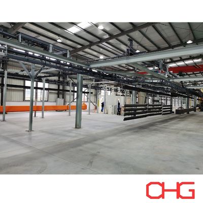 Ligne de production de revêtement en poudre de substrat métallique pour les besoins de revêtement personnalisés