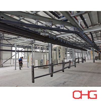 Ligne de production de revêtement en poudre supérieure avec unité de commande PLC