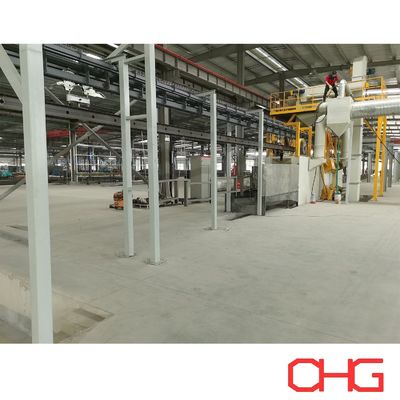 Ligne de revêtement en poudre pour pièces métalliques ligne de production automatique pour différentes tailles et formes conception personnalisable pour vos besoins