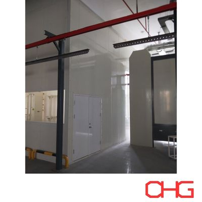 Machine de ligne de revêtement en poudre optimisée pour les cartes acryliques