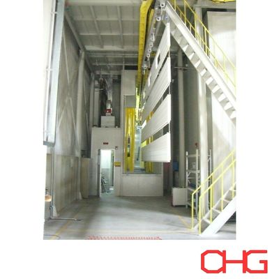 Équipement de revêtement en poudre de l'armoire de commande électrique en fer avec méthode automatique