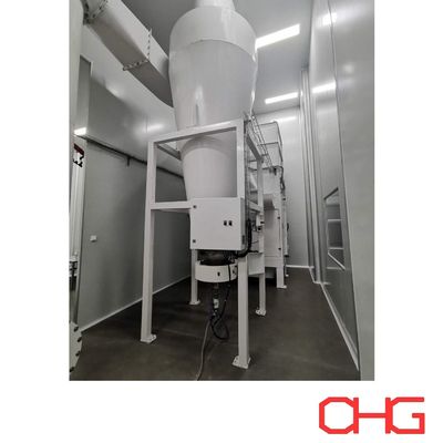 qualité Système de récupération cyclonique pour l'équipement de revêtement en poudre de la cabine de pulvérisation Unité de contrôle PLC professionnelle usine