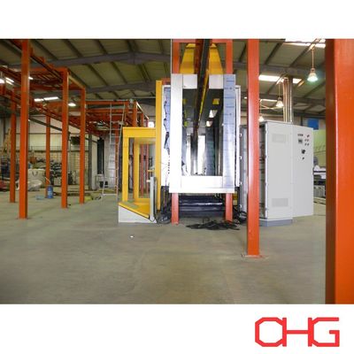 Bon prix Ligne de production professionnelle de revêtement en poudre dotée d'équipements de pulvérisation de quincaillerie personnalisés et de pistolets de pulvérisation électrostatique en ligne