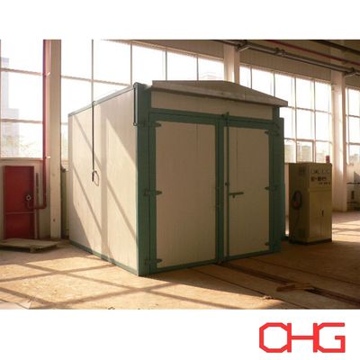 Bon prix Équipement professionnel de revêtement en poudre, four de cuisson, chambre de polymérisation en ligne