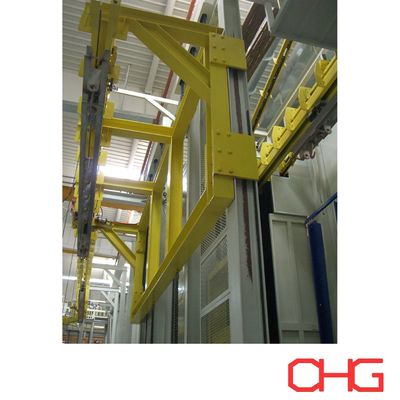 Machine de levage de revêtement en poudre à commande PLC personnalisable pour la chaîne de production de revêtement